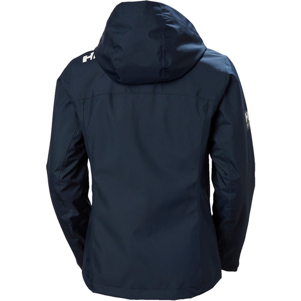 2026 Helly Hansen Womens Crew Hooded Midlayer Sailing Jacket 2.0 34447 - Navy